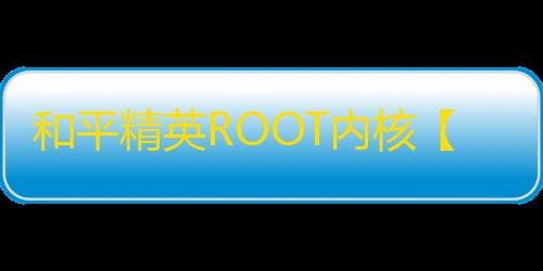 和平精英ROOT内核【天命内核】外挂